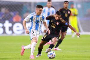 Argentina gana 1-0 a Perú en segundo tiempo de encuentro por Copa América